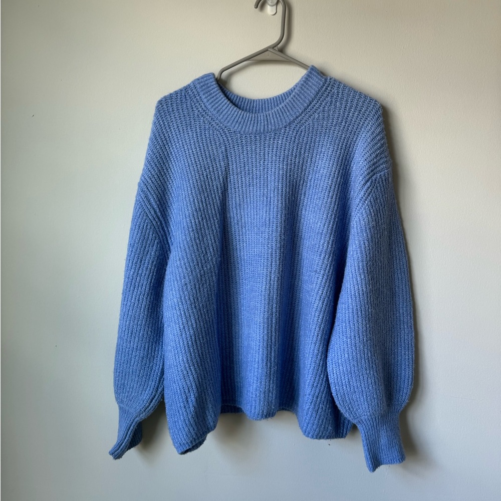 ASOS Light Blue Women's Crew Neck Sweater